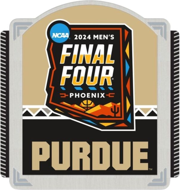 Purdue Boilermakers Men's Basketball 2024 Final Four Collectors Pin