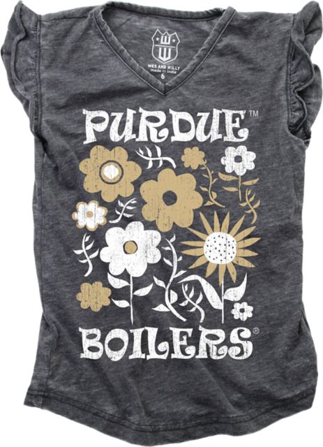 Purdue Toddler T Shirt Primary Athletic Mark | White | 3 Toddler