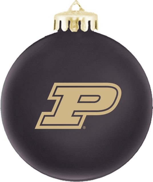 Purdue University Shatterproof Round Ornament