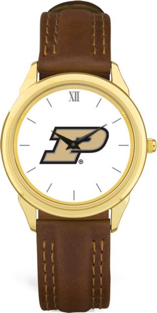 CSI Brownleather Wristwatch With  Colored Medallion - ONLINE ONLY