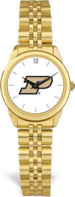 CSI Women's Gold Rolled Link Watch  (Gift Box) With Colored Medallion - ONLINE ONLY