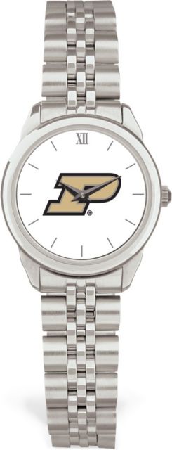 CSI Women's Silver Rolled Link Watch (Gift Boxed)  With Colored Medallion - ONLINE ONLY