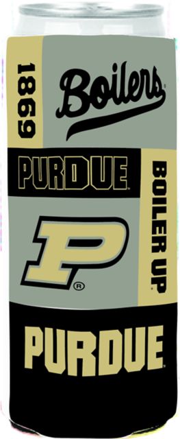 Purdue University Boilermakers Slim Can Coozie
