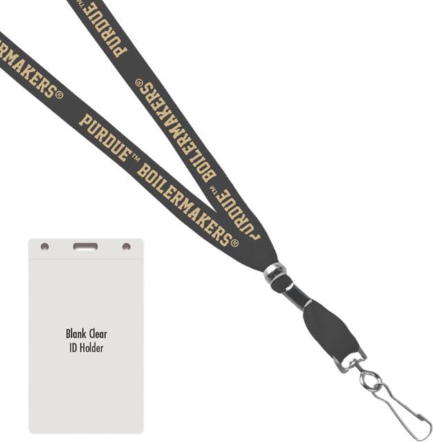 Purdue University Card Dispenser Lanyard