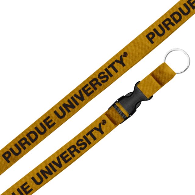 Purdue University 3/4" Lanyard