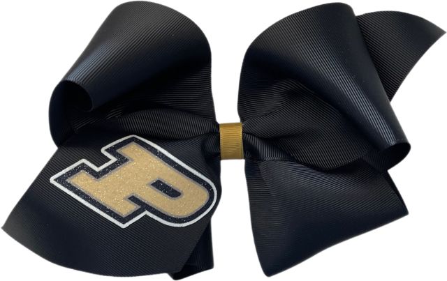 Purdue University Child Cheer Bow
