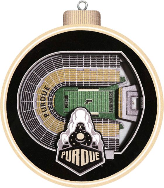Purdue University 3D Stadium View Ornament