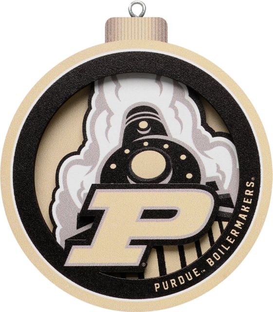 Purdue University 3D Ornament