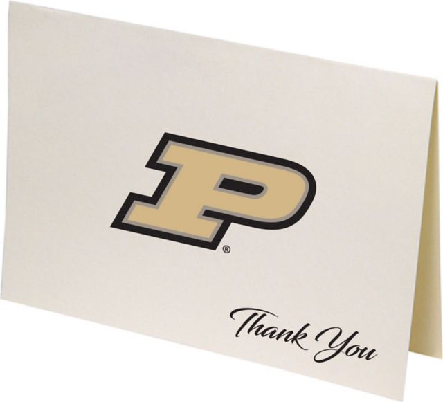 Purdue University Thank You Notevards 10-Pack