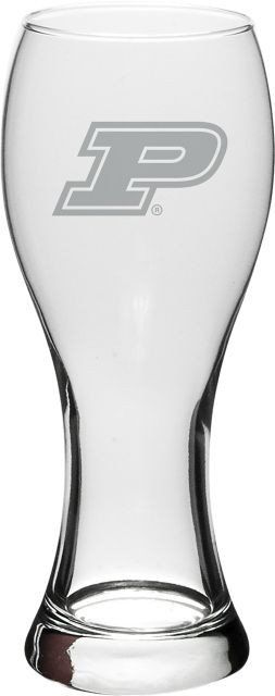 Purdue University Pilsner Glass