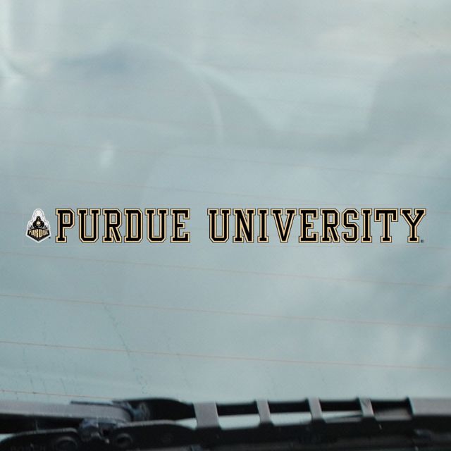 Purdue University Boilermakers Strip Decal