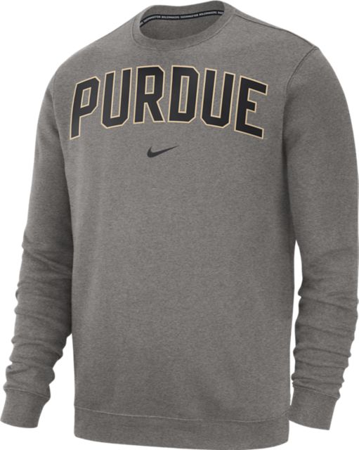 Purdue University Boilermakers Club Fleece Crewneck Sweatshirt Purdue University West Lafayette