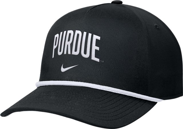 Purdue University Rise 5 Panel Structured Adjustable Cap