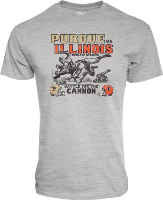 Purdue University Football Illinois Gameday Short Sleeve T-Shirt