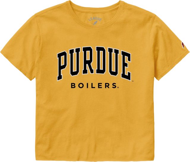 Purdue University Women's Crop Short Sleeve T-Shirt