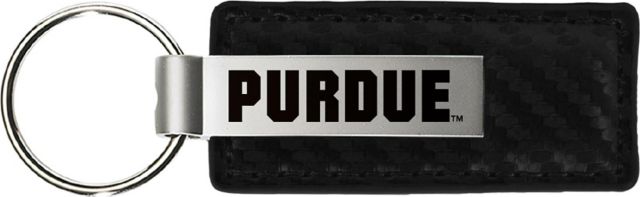 Purdue University Carabiner Keychain