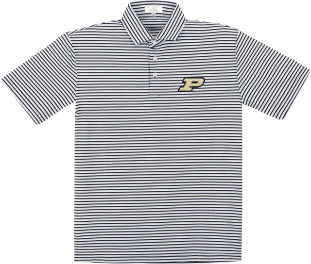 Purdue University Performance Stripe Polo