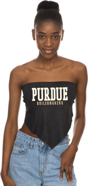 Purdue University Women's Boilermakers Tie Back Top