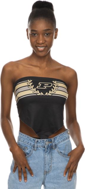 Purdue University Women's Tie Back Top