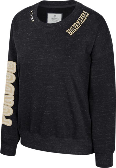 Purdue University Women's Dream About It Speckle Crewneck Sweatshirt