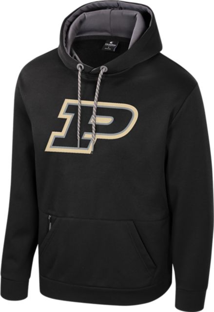 Purdue University Boilermakers Black Out Hooded Sweatshirt