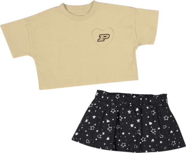 Purdue University Toddler's Skort Set
