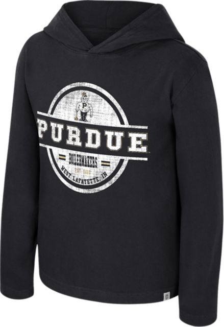 Purdue University Boilermakers Youth Hooded Long Sleeve Shirt