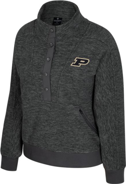 Purdue University Les Deux Comperes 1/2 Snap Jacket