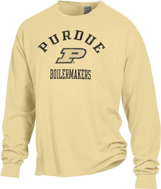 Purdue University Garment Dyed Long Sleeve Tee - ONLINE ONLY