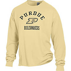 Purdue University Garment Dyed Long Sleeve Tee - ONLINE ONLY