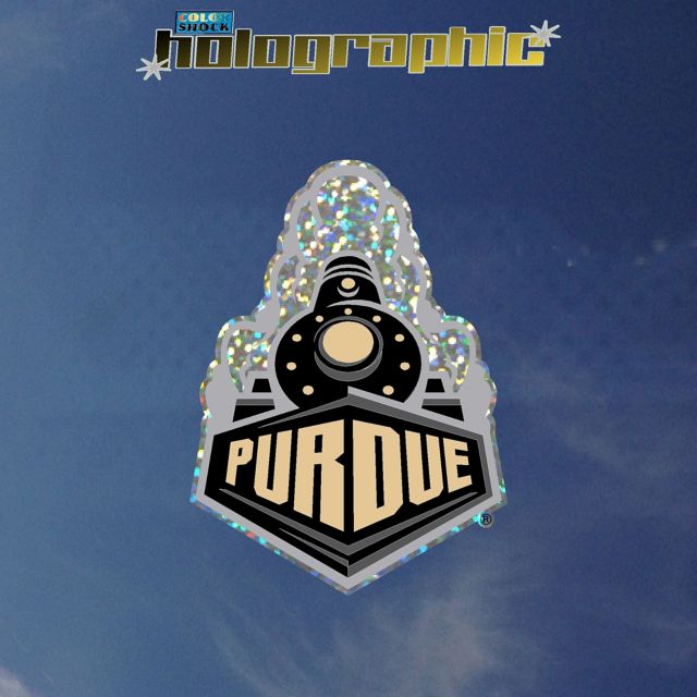 Purdue University Boilermakers Hologram Decal