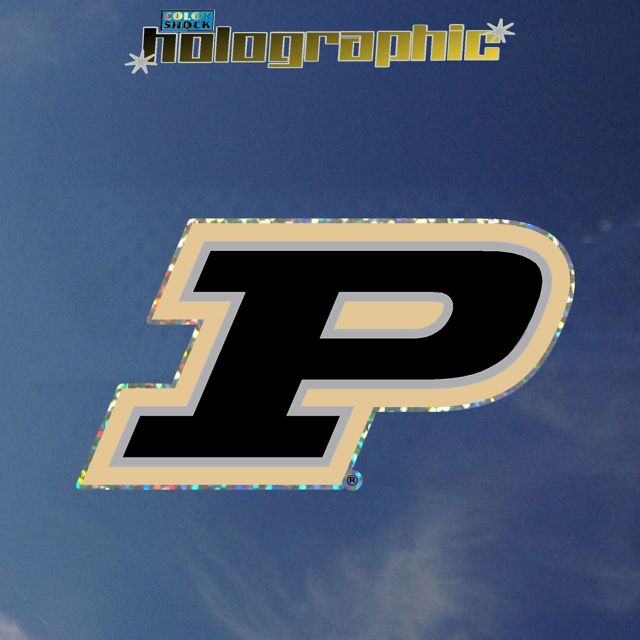 Purdue University Hologram Decal