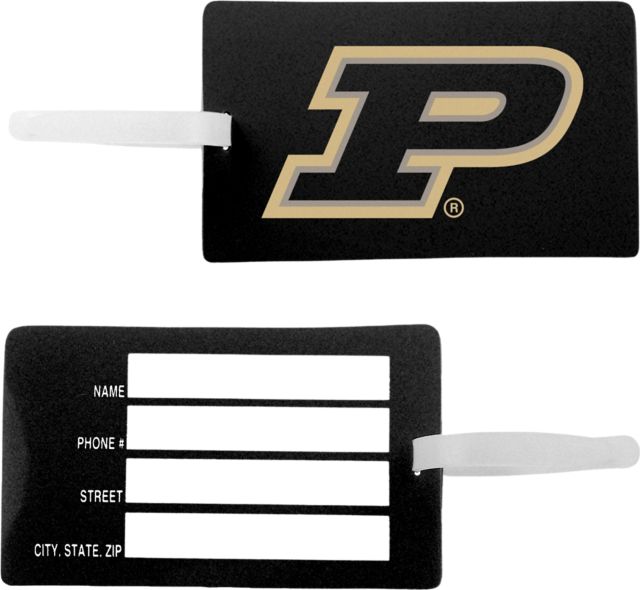Purdue University Luggage Tag