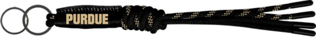 Purdue University Knotted Loop Keychain