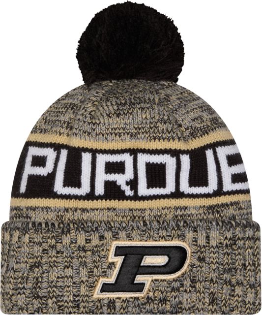 Purdue University Pom Beanie