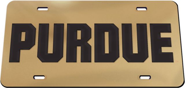 Purdue University License Plate