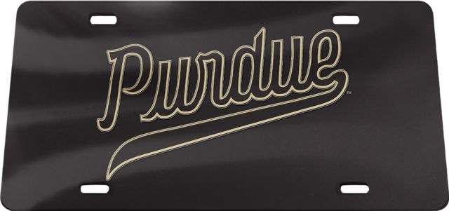 Purdue University License Plate