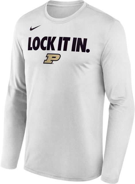 Purdue University Basketball Long Sleeve Bench T-Shirt