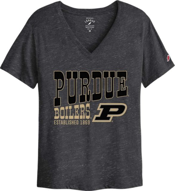 Purdue University Women's Boilermakers V-Neck Short Sleeve T-Shirt
