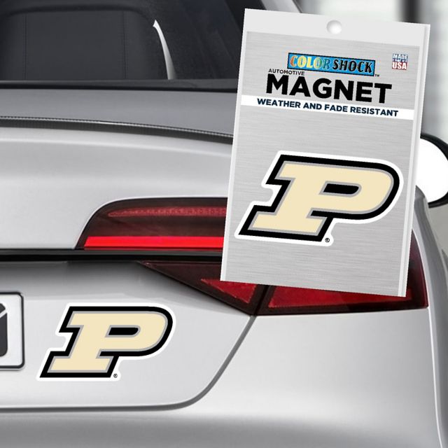 Purdue University 6x6 Magnet