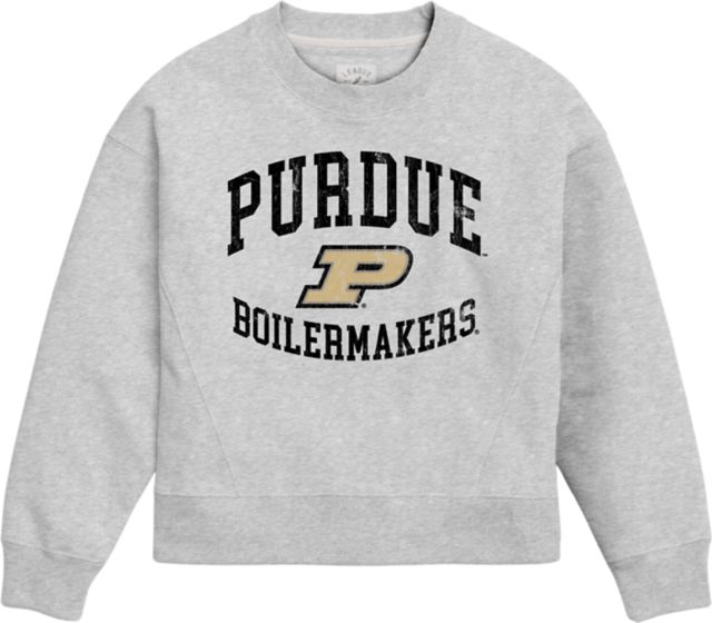 Women's purdue discount crew neck sweatshirt