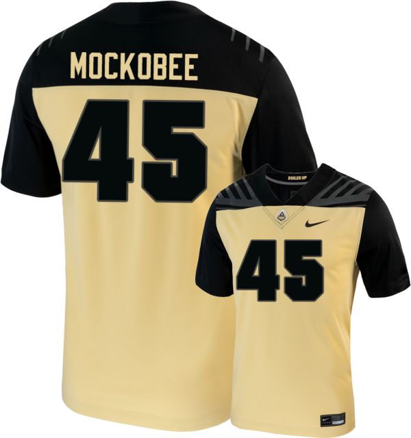 Men's Nike Black Purdue Boilermakers Replica Baseball Jersey