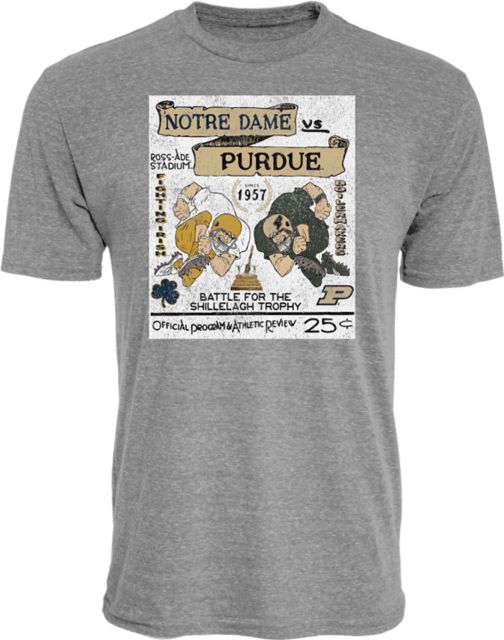 Purdue Boilermakers Football Notre Dame Gameday Short Sleeve T-Shirt