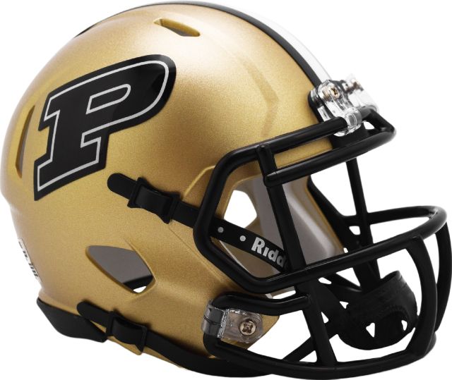 Purdue University Football Mini Speed Helmet