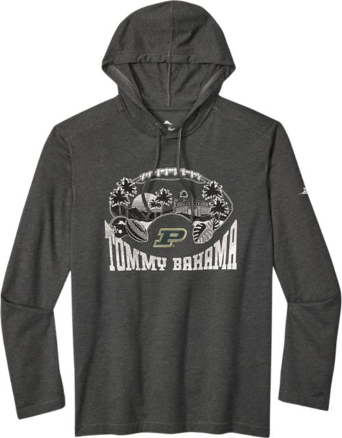 Purdue University Island Rush Hooded Long Sleeve T-Shirt