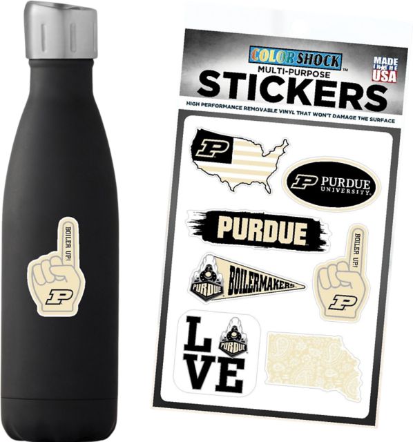 Purdue University 7.5'' x 7.5'' Sticker Sheet