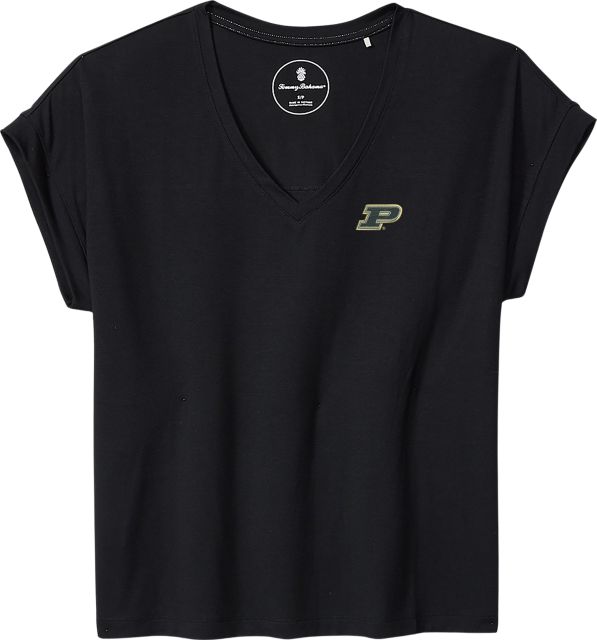 Purdue University Women's Kauai V-Neck Short Sleeve T-Shirt