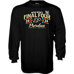 Purdue Boilermakers Men's Basketball 2024 Final Four Long Sleeve T-Shirt