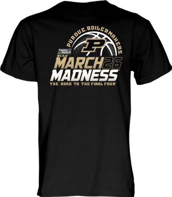 Purdue University Men's Basketball 2026 March Madness Bound Short Sleeve T-Shirt