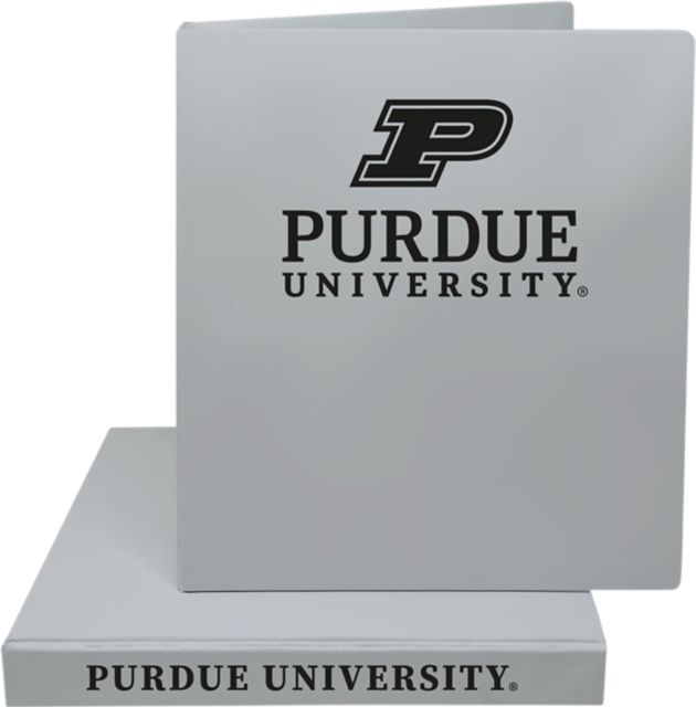 Purdue University 1'' Vinyl Binder